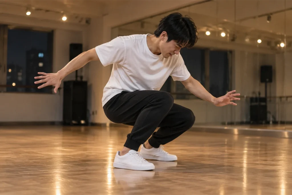 膝の痛み ダンス2